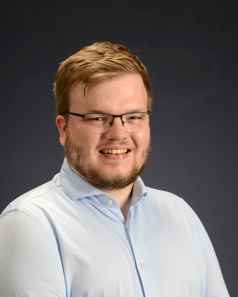 Portrait of Bert de Vink, founder of Vink Intelligence